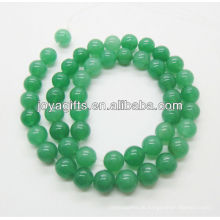 8MM runde geformte grüne aventurine Steinperlen